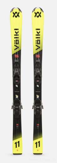 Völkl Racetiger Yellow Jr + VMotion JR 26/27
